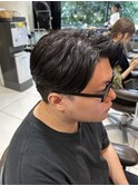 30代40代メンズセンターパート清潔感ビジネス好感度モテ髪
