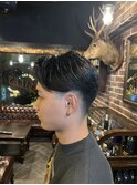 ナチュラルフェード七三スタイル