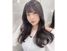 【お出かけ前に】前髪C＋巻きおろしヘアセット￥2750※電話でのご予約のみ