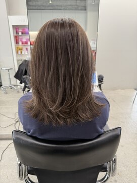 クレア 上大岡(CREA) ハイライトバレイヤージュダブルカラーケアブリーチ30代40代50代