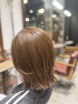 ビューティーマーケット アングゥ イオンモール名取(BEAUTY MARKET ungu) かきあげボブ