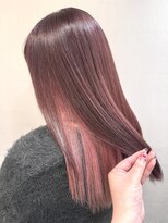 アンジュ 篠ノ井店(ange) ピンクベージュインナーカラー