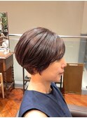 扱いやすいショートボブ　オススメヘア