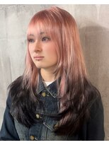 メゾン 心斎橋店(Maison)&nbsp;ピンクカラー/レイヤーカット/エンドカラー