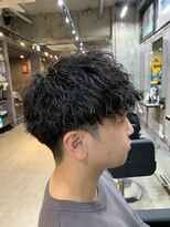 カーニー 上野(kearny)&nbsp;メンズマッシュ/ツイストスパイラルパーマ/スパイラル/ツイスト