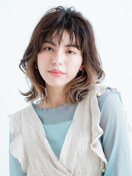 ニューヨークニューヨークマザーズ(NYNY Mothers) イヤリングカラー/大人可愛い/ベージュ透明感/くびれボブ