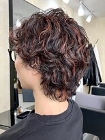 スクリームエラ(SCREAM ERA)&nbsp;ミディアム/パーマ/ハイライト/レッド/10代/20代/30代