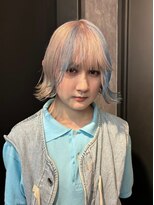 ヌル 原宿店(Null)&nbsp;セクションカラー/デザインカラー/ブリーチカラー/原宿/表参道