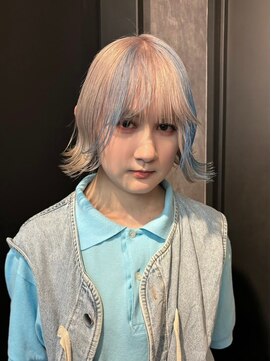 ヌル 原宿店(Null) セクションカラー/デザインカラー/ブリーチカラー/原宿/表参道