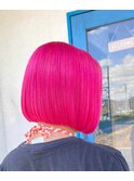 似合わせカットメルティカラー着物フェミニンロング