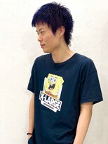 セルカ 新宿(CERCA)&nbsp;メンズブリーチブルーバイオレット［CERCA新宿/新宿西口］