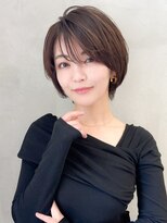 ロンドエニカ 大宮(Lond enika)&nbsp;ショート/ハイライトカラー/白髪/白髪ぼかし/くびれヘア/大宮