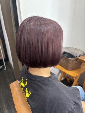 ヘアーアンドメイク アネラガーデン(HAIR&MAKE Anela garden) アッシュピンク