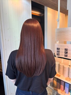 マリブヘアリゾート 太田店(malibu hair resort) 赤みブラウン