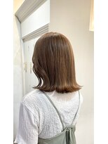 ロメオ 京橋(ROMEO)&nbsp;ブラウンカラー＋外ハネカット