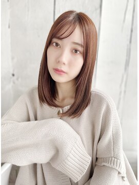 【40代のうねり改善】髪質改善ストレート※艶ミディアム