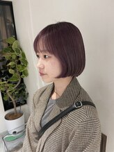 《お顔周りカット》印象を決める顔周りを、好みと似合わせを意識して丁寧にデザイン