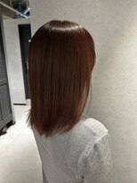 ブロック 日吉店(BLOC)&nbsp;レッドブラウンカラー×髪質改善カラー