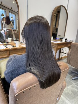 コバルト(Cobalt) 黒髪ロング/艶髪/髪質改善カラー