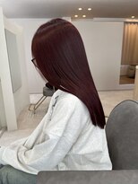 ミア(mia) 大人シアーベージュミニウルフボブミディアムレイヤー