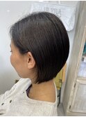 すっきり大人ショートボブ