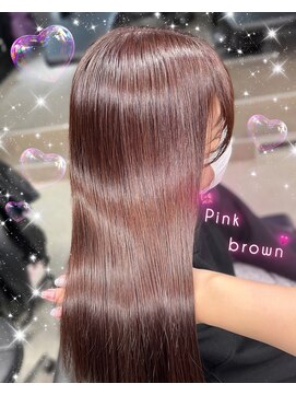 ジュエム(jouerm) ピンクブラウン