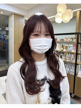 オリジン サロン(THE ORIGIN'S SALON) ブリーチなし/ボルドーカラー