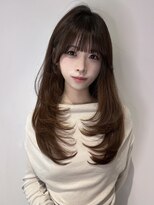 アクシス ナゴヤ(AXIS NAGOYA)&nbsp;イメチェン/ピンクベージュ/アンブレラカラー/前髪/名古屋駅