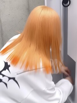 プネル(punel) アプリコットオレンジ　ハイトーンオレンジ　デザインカラー