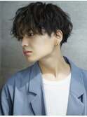 men'shair/波巻きツイストスパイラル/ニュアンスパーマ