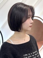 ロンドリメゾン 原宿(Lond re Maison.) ブリーチなし/髪質改善/ダークブラウン/グレーカラー/ボブ原宿14