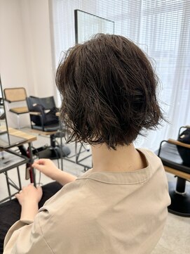 テラス トヨタ(Telasu Toyota) 自分のくせ毛を活かしたボブカットとセット◎