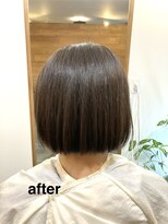テール(TERRE) 【縮毛矯正なしで、根本からうねりを整える技術】