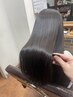 【新感覚矯正やわらかい】ノンアルカリ縮毛矯正カット　アルカリを使わない