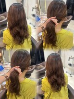ロハスバイケンジ(LOHAS by KENJE) 結んでも可愛い♪コテ巻き風パーマで毎日のおしゃれを楽しく◎