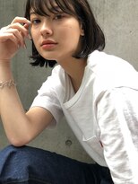 ヘアサロンエム 渋谷店(HAIR SALON M)&nbsp;シンプル×切りっぱなしボブ