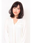 透明感◎30代40代大人可愛いボブディ×毛先パーマ