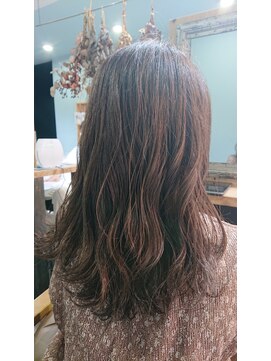 リブ バイ アベイル(LIB by Abeille) シークレットハイライト/カーキベージュ/30代/40代/50代