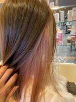 アイコニック 日進梅森台店(ICONIQ)&nbsp;インナーカラー★ピンクアッシュ