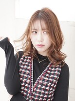 フェアスティックリヒト(VERSTECK Licht) ゆる巻きミディアム　ミルクティーカラー