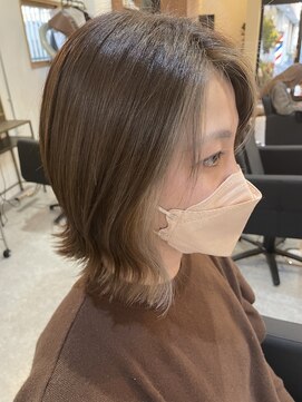 ゴシップ(gossip) フェイスフレーミング×外ハネ