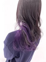 シュネア(shunea330)&nbsp;パープル×バイオレット×インナーカラー