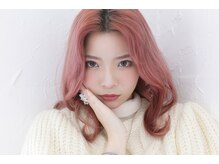 【高発色】アディクシーカラーで赤み抑え透明感ヘアに♪【原宿/ブリーチ/ダブルカラーインナーカラー韓国】