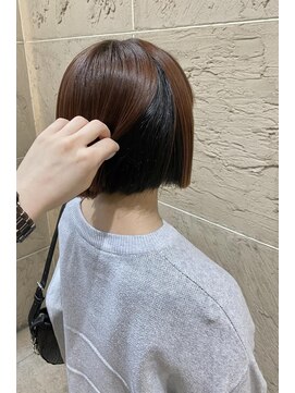 ザ ラボ アングゥ(The Labo ungu) レッドブラウン/インナーカラー/アンブレラカラー