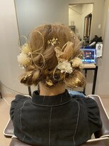 成人式ヘアアレンジ