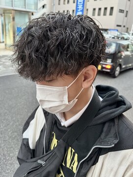 オーガニック アトリエ 大宮(organic+atelier) 波巻きスパイラルツイストスパイラルパーマツーブロックマンバン