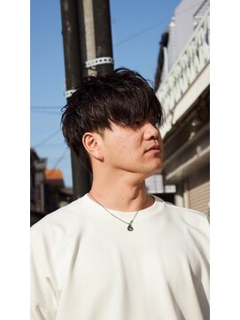 スウェル 船橋店(Swell) ウルフ/アッシュブラック/カルマパーマ/ベリーショート/船橋