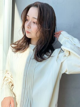 アンアミ キチジョウジ(Un ami Kichijoji) フェイスレイヤー×アッシュベージュ ○堀越太真樹 縮毛矯正