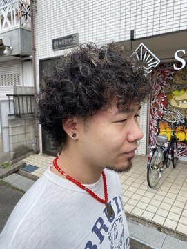 スウェル 船橋店(Swell) #カルマパーマ#ベリーショート#ダークアッシュ#ニュアンスパーマ