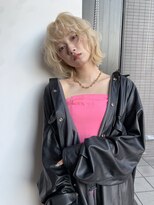 ランテルディ 渋谷(LANTERDIT)&nbsp;【LANTERDIT】外ハネボブ/レイヤーボブ/ブロンド/抜きっぱなし